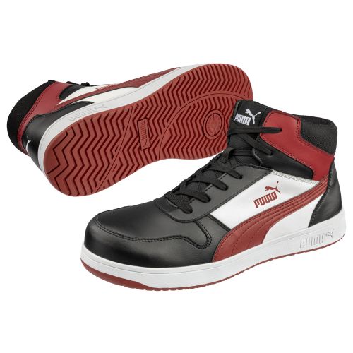 Chaussure de sécurité Frontcourt noir/blanc/rouge S3L P 36 PUMA 630050201000036 photo du produit