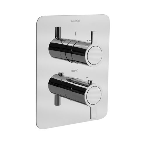 Mitigeur de douche thermostatique 2 voies DRAKO 338712S - RAMON SOLER - 33D302543 pas cher