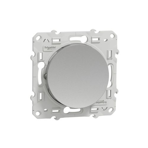 Bouton-poussoir ODACE 10 A à vis aluminium SCHNEIDER ELECTRIC S530206 photo du produit Secondaire 1 L