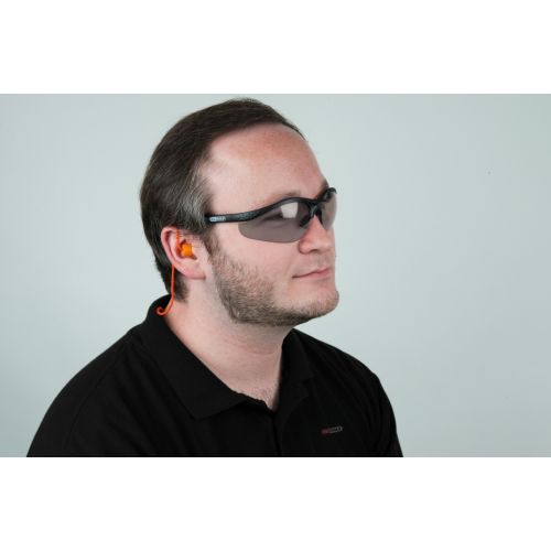 Lunette de protection noire avec bouchons d'oreille KS TOOLS 310.0171 photo du produit Secondaire 4 L