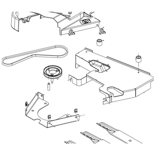 Kit pour collecteur de bac 60'' (Z560X) HUSQVARNA 966407201 photo du produit Secondaire 1 L