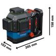Laser à lignes 18 V GLL 18V 120-33 CG (sans batterie ni chargeur) en coffret L-BOXX BOSCH 0601065101 photo du produit Secondaire 1 S