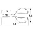 Ciseaux Berylliumplus 210 mm KS TOOLS 962.9017 photo du produit Secondaire 1 S