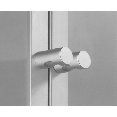 Bouton 1 encoche I-126 diamètre 30mm inox mate - DIDHEYA - 30130 pas cher Secondaire 1 L