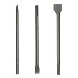 Set de 3 burins SDS-max (Pic + Plat + Bêche) - HANGER - 155991 photo du produit