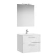 Pack meuble Unik VICTORIA 60 cm blanc brillant ROCA A851602806 photo du produit