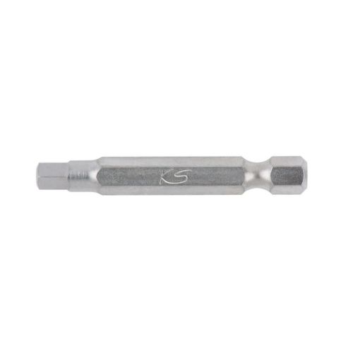 Boîte de 5 embouts de vissage 6 pans 50 mm 1/4'' 2 mm KS TOOLS 911.2804 photo du produit
