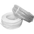 Câble souple HO5 VV-F 50m 2 x 1,5mm² blanc - FILS & CABLES - 007405 (DPA) pas cher