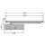 Ferme-porte HR340 force 3 - 4 argent avec plaque de montage DIN Héraclès HR340411 photo du produit Principale XS