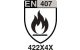 Picto EN 407-422X4X