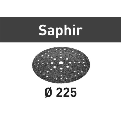 Abrasif SAPHIR STF D225/48 P24 SA/25 - FESTOOL - 205650 pas cher
