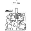 Outil de nettoyage de siège d'injecteurs pour BMW M47 KS TOOLS 152.1387 photo du produit Secondaire 1 S