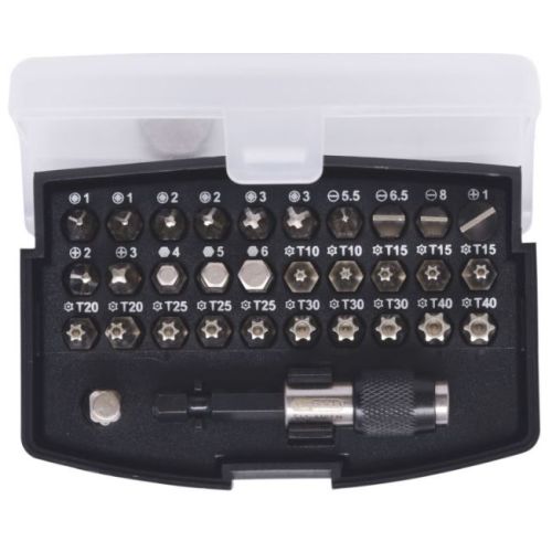 Mini coffret d'embouts de vissage et porte-embouts 1/4 '' en acier nickelé 32 pièces KS TOOLS 911.2060 photo du produit Secondaire 3 L