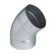 Coude galvanisé 45° CD 160/45 sans joint UNELVENT 864635 photo du produit