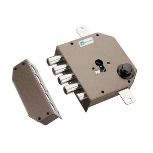 Serrure en applique 3 points 630 marron gauche - MOTTURA - 38630VS00X pas cher