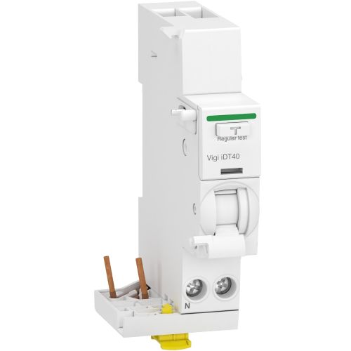 Bloc différentiel départ Vigi iDT40 ACTI9 1Pôle+Neutre 40 A 30 ma type AC - SCHNEIDER ELECTRIC - A9Y62640 photo du produit Principale L