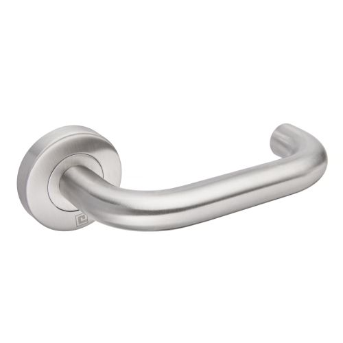 Béquille double JADE sur rosace bec de cane inox 1294 - HERACLES - B-INOX-02 pas cher Secondaire 1 L