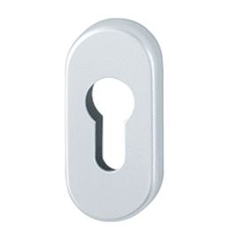 Rosace de s&eacute;curit&eacute; Hoppe ovale int&eacute;rieur cl&eacute; I F1 - 654833 pas cher Principale M