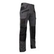 Pantalon de travail ARGILE bicolore  gris/noir T36 LMA LEBEURRE 1261 photo du produit