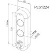 Platine de signalisation LED 12 / 24 V AC / DC SEWOSY PLS1224 photo du produit Secondaire 1 S