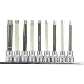 Jeu de 9 douilles tournevis TORX® 3/8 '' sur rail Ks Tools T20 à T60 - 922.3896 photo du produit Principale M