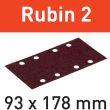 Abrasifs RUBIN 2 STF 93x178/8 P60 RU2/50 - FESTOOL - 499062 pas cher