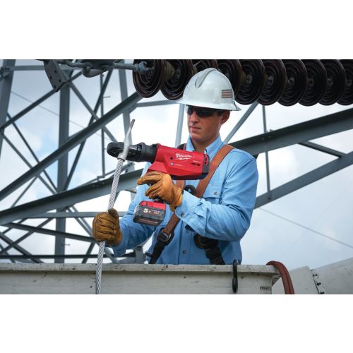 Sertisseuse hydraulique 18 V M18 HCCT109/42-522C + batterie 5 Ah + batterie 2 Ah + chargeur en coffret MILWAUKEE 4933459273 photo du produit Secondaire 4 L