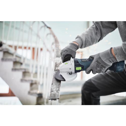 Meuleuse d'angle 18 V AGC 18-125 5,0 Ebi-Plus + 2 batteries 5 Ah + chargeur rapide + coffret SYSTAINER FESTOOL 578368 photo du produit Secondaire 14 L