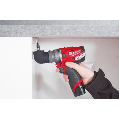 Perceuse à percussion 12 V M12 FUEL™ M12 FPDX-0 (sans batterie ni chargeur) 6 en 1 avec mandrins amovibles MILWAUKEE 4933464135 photo du produit Secondaire 8 L