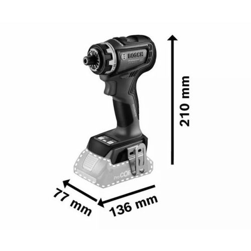Perceuse visseuse 18V GSR 18V-90 FC (sans batterie ni chargeur) + L-BOXX - BOSCH - 06019K6204 pas cher Secondaire 3 L