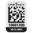 Petite étiquette QR code ONE-KEY AIDTSP pour surface plastique - MILWAUKEE TOOL - 4932480559 pas cher