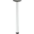 Pied de table RONDELLA diamètre 60 mm hauteur 710 mm finition blanc 635.24.775 photo du produit