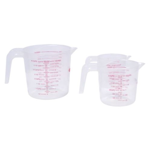 Jeu de 3 verres doseurs KS TOOLS 150.9205 photo du produit Secondaire 3 L