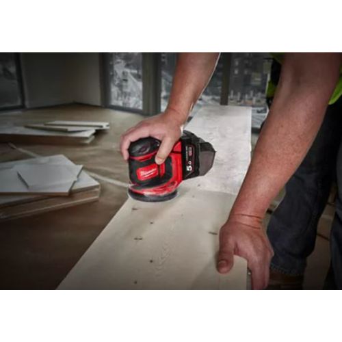 Ponceuse orbitale excentrique 18 V 125 mm M18 BOS125-0 (sans batterie ni chargeur) en boite carton MILWAUKEE 4933464228 photo du produit Secondaire 6 L