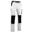 Pantalon NUANCIER multipoches blanc/charcoal T40 LMA LEBEURRE 1730-T40 photo du produit