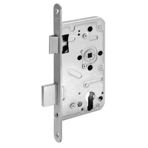Serrure monopoint à larder 65 mm PZ din D 5490 WILKA 5490L/S20NICKRUND photo du produit