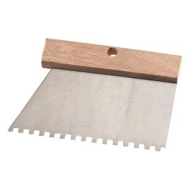 Couteau à colle Fartools en inox 185 mm dents 6 mm - 113914 photo du produit Principale M