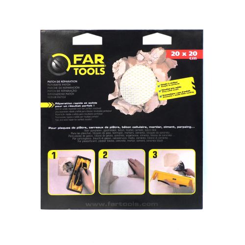 Patch de réparation 200 x 200 mm pour plaque de plâtre FARTOOLS 212028 photo du produit Secondaire 2 L