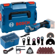 Outil oscillant 18 V GOP 18V-34 (Sans batteri ni chargeur) + kit accessoires en coffret L-BOXX BOSCH 06018G2002 photo du produit