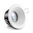 Support de spot rond BBC basse luminance D 85 mm IP65 blanc MIIDEX LIGHTING 7724 photo du produit