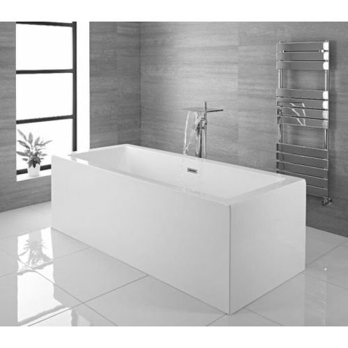 Tablier de baignoire mélaminé blanc 160x54 - AQUARINE - 200395 pas cher Secondaire 2 L