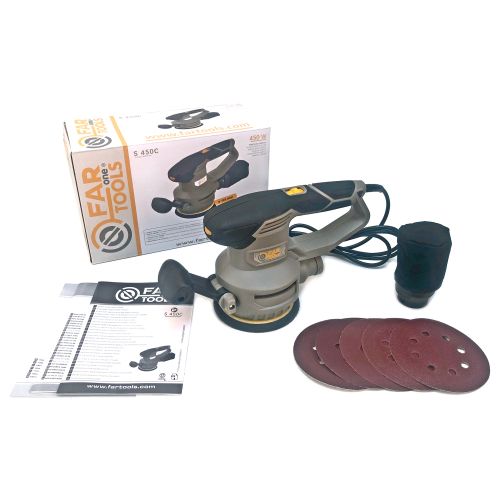 Ponceuse orbitale 430 W S 450B 125 mm avec collecteur de poussières FARTOOLS ONE 115152 photo du produit Secondaire 1 L