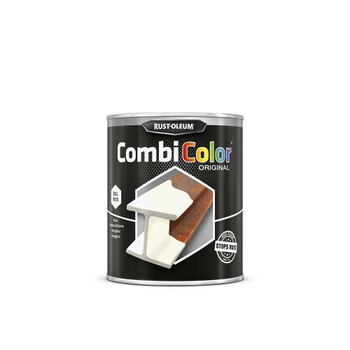 Primaire et finition antirouille CombiColor Original blanc pur RAL 9010 pot 750 ml RUST-OLEUM 7392.0.75 photo du produit