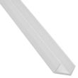 Profil d'habillage PVC chant U blanc 16mm longueur 2,60m - RIBP316 pas cher