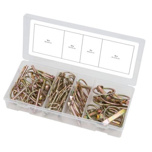 Assortiment de goupilles clips 50 pièces KS TOOLS 970.0550 photo du produit