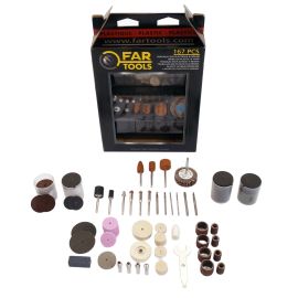 Set 167 accessoires de mini meuleuse Fartools pour le plastique - 115844 photo du produit Principale M