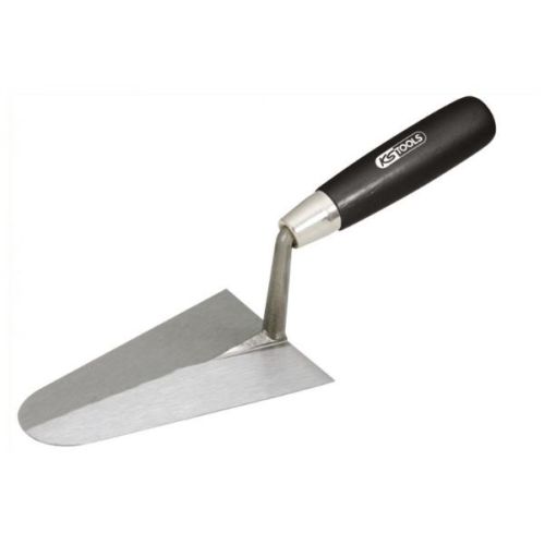 Truelle italienne ronde lame acier manche bois 160 mm KS TOOLS 144.0111 photo du produit Principale L