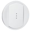 Enjoliveur large CÉLIANE pour toutes commandes d'éclairage standard blanc LEGRAND 068003 photo du produit