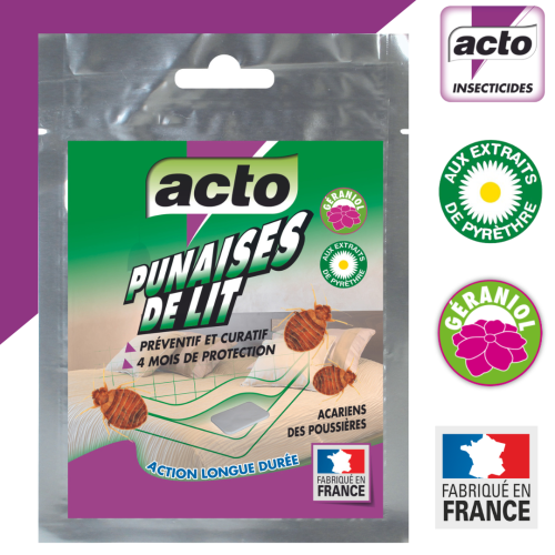 Plaquette punaises de lit - acariens ACTO PUNAIS7 photo du produit Secondaire 1 L