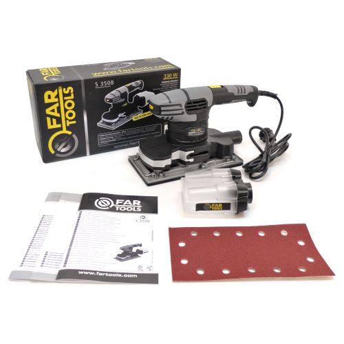 Ponceuse vibrante XL 330 W S 350B rectangulaire 114 x 228 mm avec filtre cartouche FARTOOLS 115160 photo du produit Secondaire 1 L